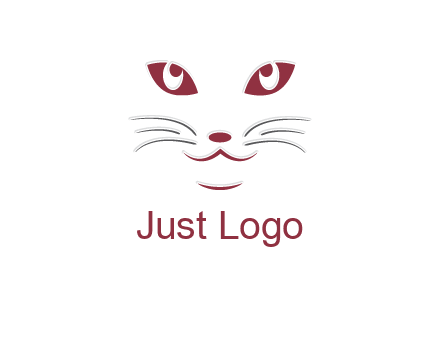 abstract cat logo