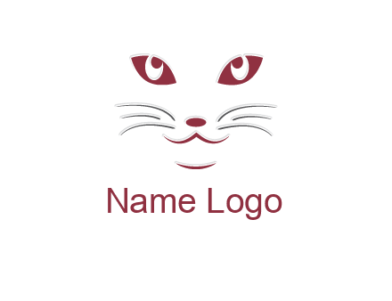 abstract cat logo