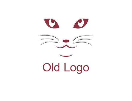 abstract cat logo