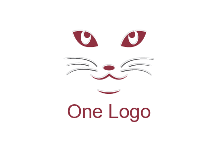 abstract cat logo