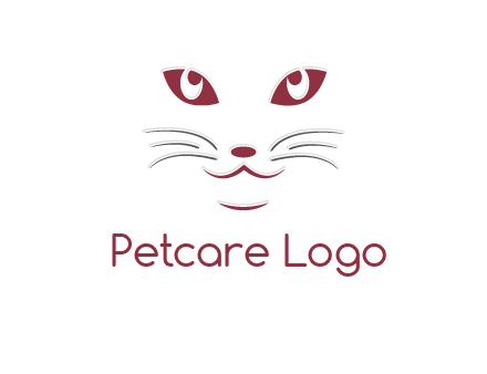 abstract cat logo