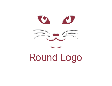 abstract cat logo