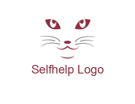 abstract cat logo