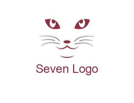 abstract cat logo