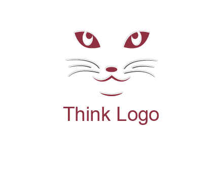 abstract cat logo