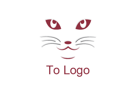 abstract cat logo