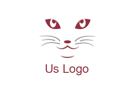 abstract cat logo