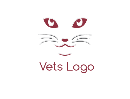 abstract cat logo