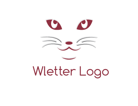 abstract cat logo