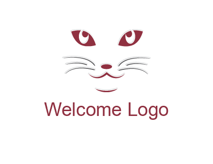 abstract cat logo