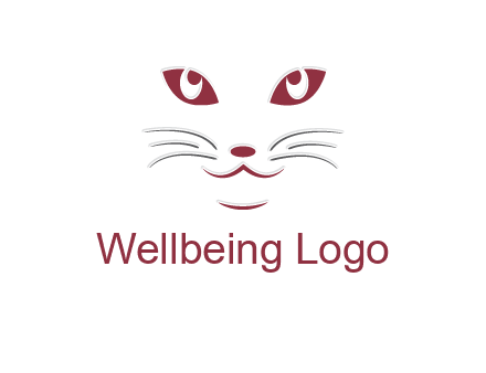 abstract cat logo