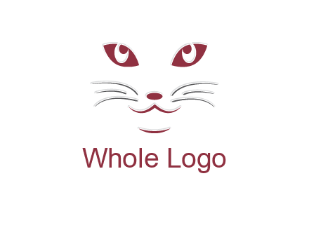 abstract cat logo