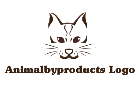 abstract cat logo