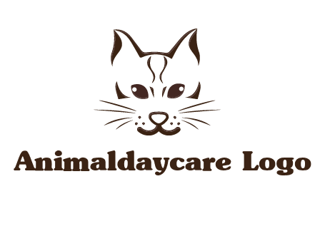 abstract cat logo