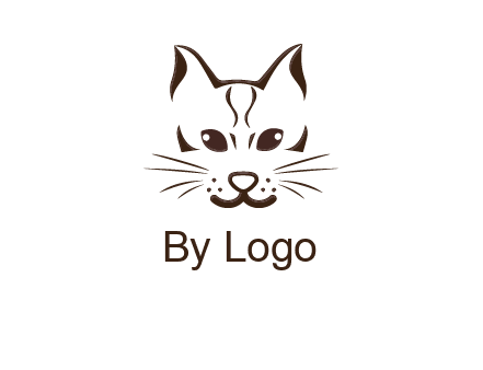 abstract cat logo