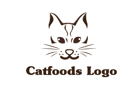 abstract cat logo