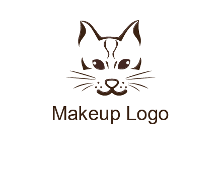 abstract cat logo