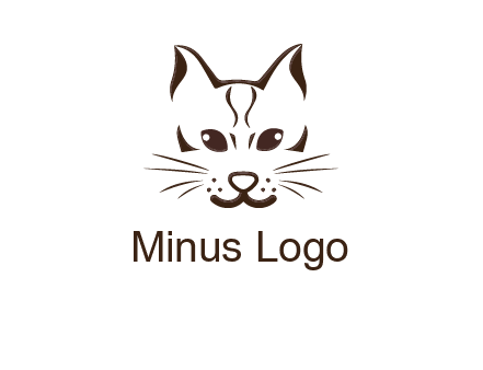 abstract cat logo