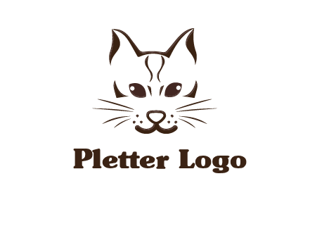 abstract cat logo