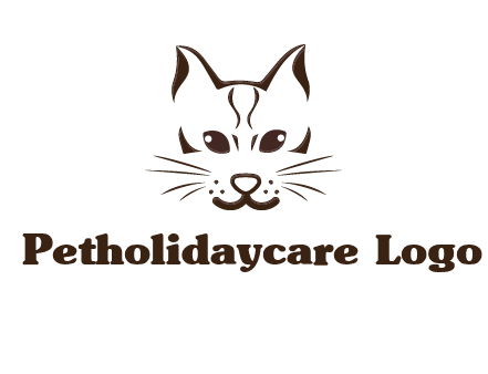 abstract cat logo