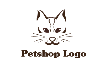 abstract cat logo