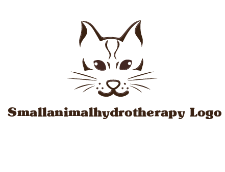 abstract cat logo