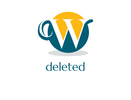 letter W inside circle logo