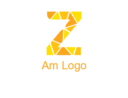 polygonal letter Z logo