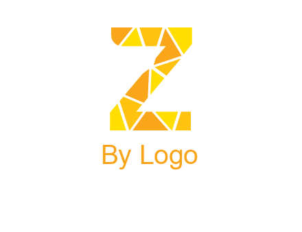 polygonal letter Z logo