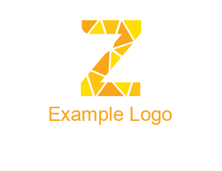 polygonal letter Z logo