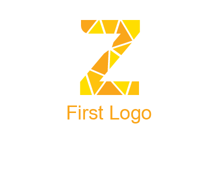 polygonal letter Z logo
