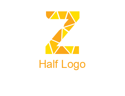 polygonal letter Z logo