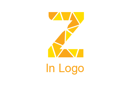 polygonal letter Z logo