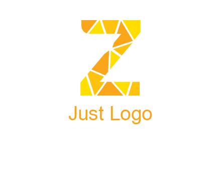 polygonal letter Z logo