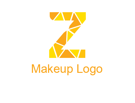 polygonal letter Z logo