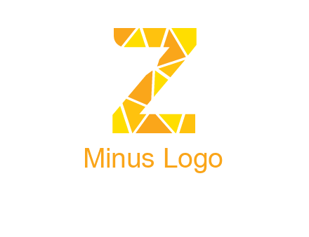 polygonal letter Z logo