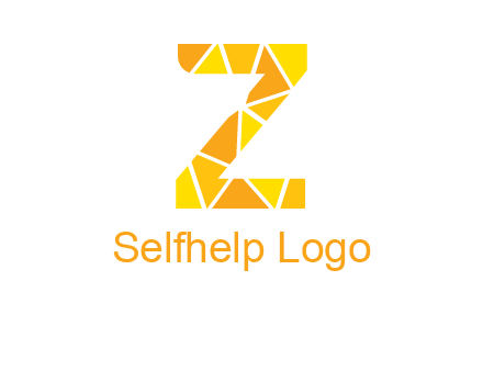 polygonal letter Z logo