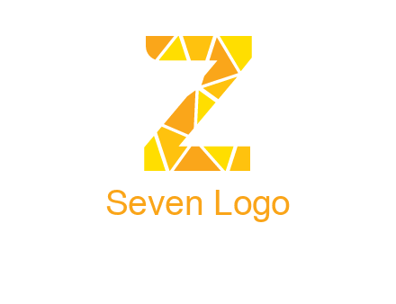 polygonal letter Z logo
