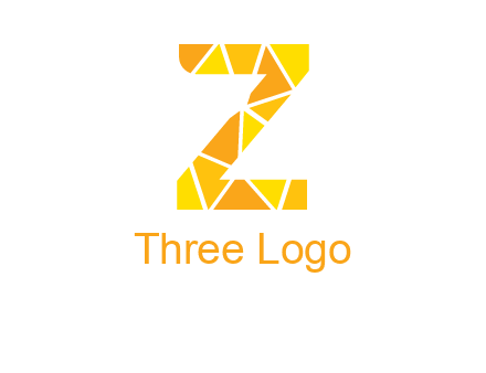 polygonal letter Z logo