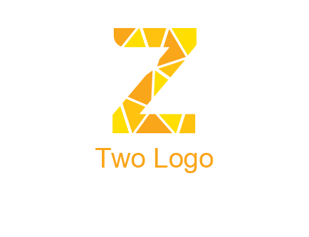 polygonal letter Z logo