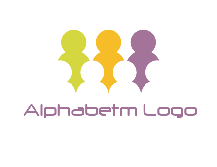 abstract people logo