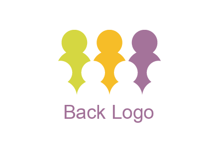 abstract people logo