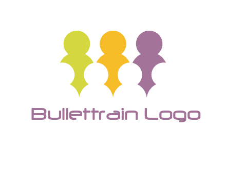 abstract people logo
