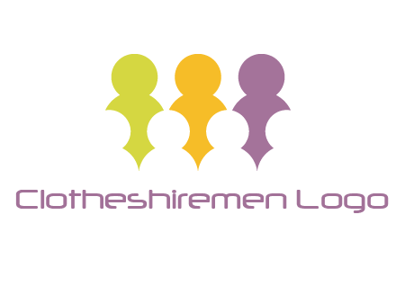 abstract people logo