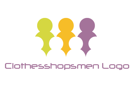 abstract people logo