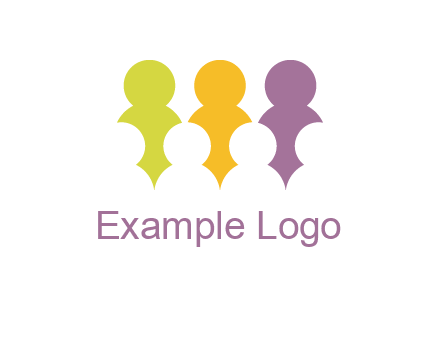 abstract people logo
