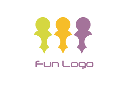 abstract people logo
