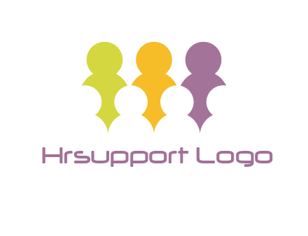 abstract people logo