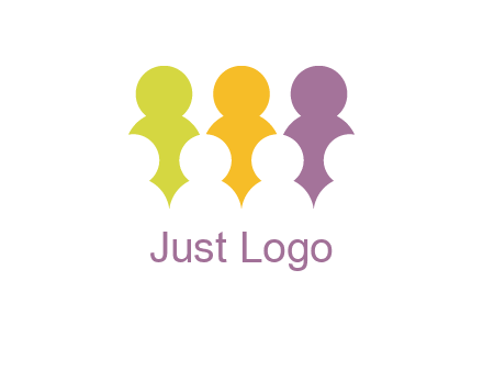 abstract people logo