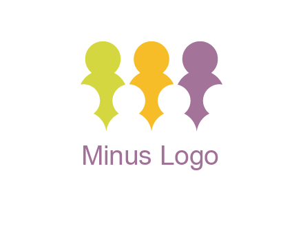 abstract people logo